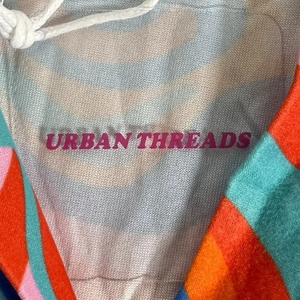 Women's Urban Threads Polo Romper in Swirl Print - Picture 6 of 7